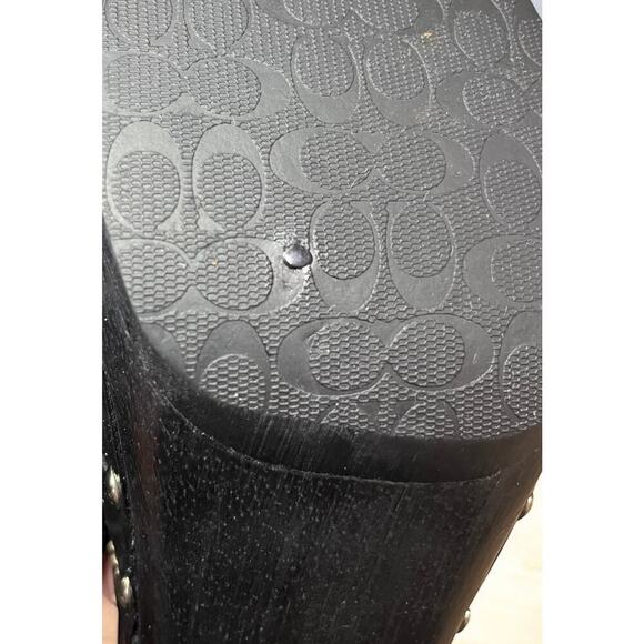 Y2K Coach A0357 Sutton Leather Clog - Size 8.5M - Picture 6 of 8